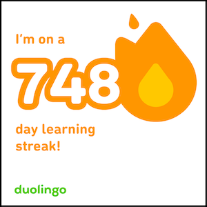 My Duolingo Stats
